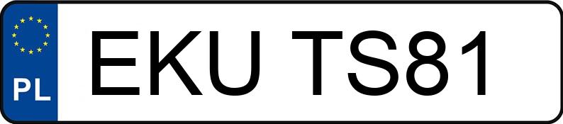 Numer rejestracyjny EKU TS81 posiada OPEL MOVANO - EKUTS81 Numer rejestracyjny EKU TS81 posiada OPEL MOVANO - EKUTS81