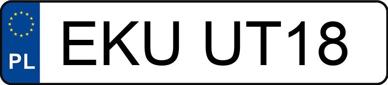 Numer rejestracyjny EKU UT18 posiada MERCEDES-BENZ C 200 KOMPRESSOR - EKUUT18