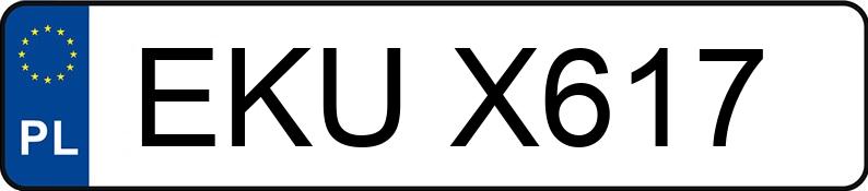 Numer rejestracyjny EKU X617 posiada JELCZ 422 16.0t 422 DM - EKUX617