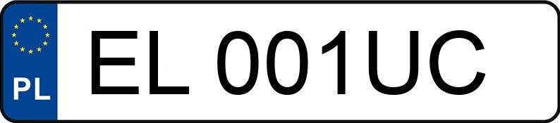 Numer rejestracyjny EL 001UC posiada KIA SPORTAGE - EL001UC Numer rejestracyjny EL 001UC posiada KIA SPORTAGE - EL001UC