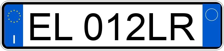 Numer rejestracyjny EL012LR posiada TOYOTA Yaris 3a serie