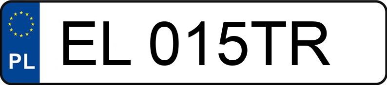Numer rejestracyjny EL 015TR posiada VOLKSWAGEN Golf IV 1.4 MR`97 Trendline - EL015TR