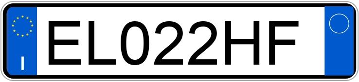 Numer rejestracyjny EL022HF posiada JAGUAR XF 1a serie Numer rejestracyjny EL022HF posiada JAGUAR XF 1a serie