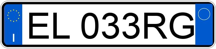 Numer rejestracyjny EL033RG posiada LANCIA Ypsilon 3a serie