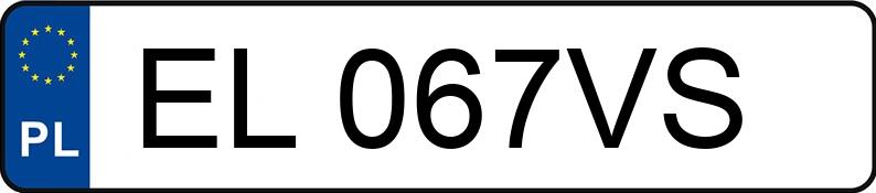 Numer rejestracyjny EL 067VS posiada VOLKSWAGEN TIGUAN - EL067VS