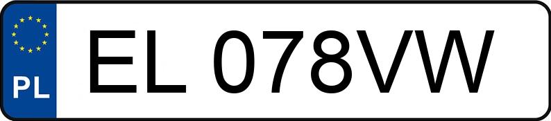 Numer rejestracyjny EL 078VW posiada MCC SMART PULSE 0.6 - EL078VW