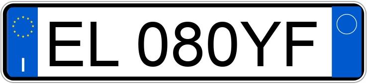 Numer rejestracyjny EL080YF posiada LANCIA Musa 2a serie Numer rejestracyjny EL080YF posiada LANCIA Musa 2a serie