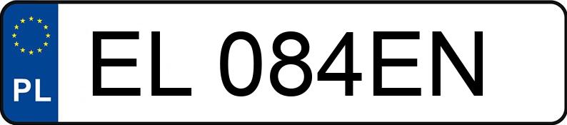 Numer rejestracyjny EL 084EN posiada NYSA T 522 2.5t T 522 2.5t - EL084EN