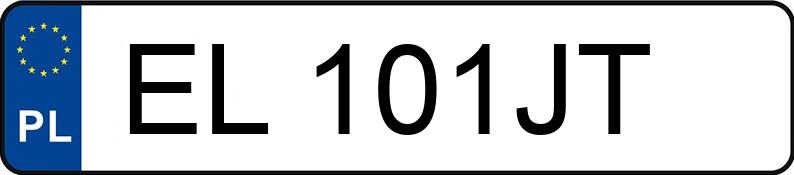 Numer rejestracyjny EL 101JT posiada VOLKSWAGEN Passat B6 2.0 TDI MR`05 E4 Comfortline 4MOTION - EL101JT