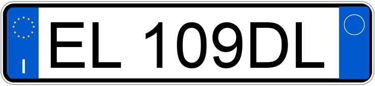 Numer rejestracyjny EL109DL posiada FIAT Punto Evo