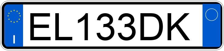 Numer rejestracyjny EL133DK posiada VOLKSWAGEN Polo 5a serie Numer rejestracyjny EL133DK posiada VOLKSWAGEN Polo 5a serie