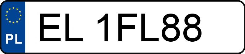 Numer rejestracyjny EL 1FL88 posiada JAGUAR XJ 3.0 Diesel MR`11 E5 Luxury - EL1FL88