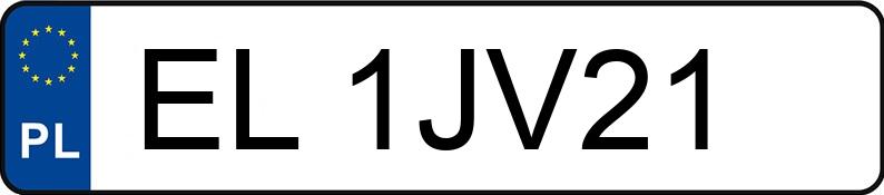 Numer rejestracyjny EL 1JV21 posiada FORD KUGA - EL1JV21 Numer rejestracyjny EL 1JV21 posiada FORD KUGA - EL1JV21