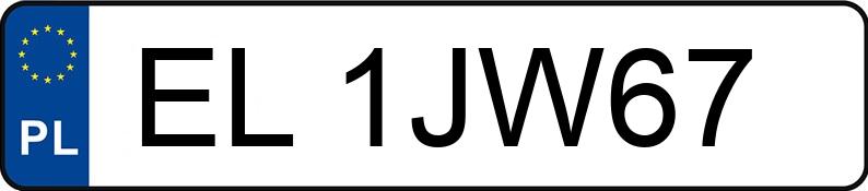 Numer rejestracyjny EL 1JW67 posiada BMW 340I - EL1JW67 Numer rejestracyjny EL 1JW67 posiada BMW 340I - EL1JW67