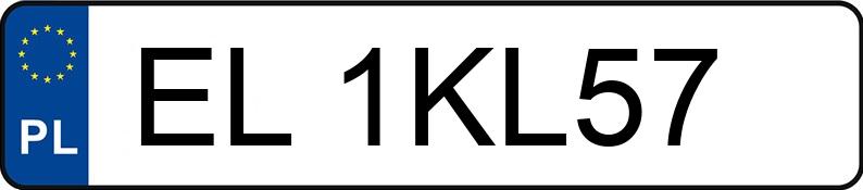 Numer rejestracyjny EL 1KL57 posiada MAZDA MAZDA CX-30 - EL1KL57