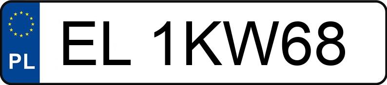 Numer rejestracyjny EL 1KW68 posiada LEXUS LC500 - EL1KW68 Numer rejestracyjny EL 1KW68 posiada LEXUS LC500 - EL1KW68