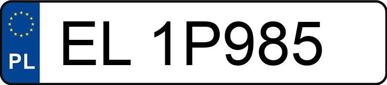 Numer rejestracyjny EL 1P985 posiada FIAT/ATS DUCATO 250/ATS - EL1P985 Numer rejestracyjny EL 1P985 posiada FIAT/ATS DUCATO 250/ATS - EL1P985