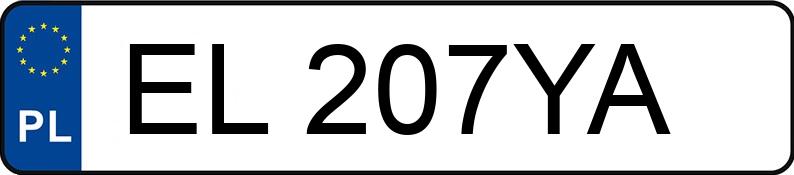 Numer rejestracyjny EL 207YA posiada TOYOTA Aygo 1.0 MR`15 E6 x-cite Aut. - EL207YA Numer rejestracyjny EL 207YA posiada TOYOTA Aygo 1.0 MR`15 E6 x-cite Aut. - EL207YA