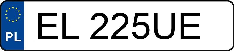 Numer rejestracyjny EL 225UE posiada FORD FUSION - EL225UE Numer rejestracyjny EL 225UE posiada FORD FUSION - EL225UE