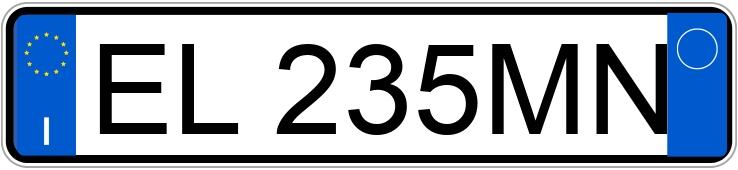 Numer rejestracyjny EL235MN posiada BMW Serie 1 Numer rejestracyjny EL235MN posiada BMW Serie 1