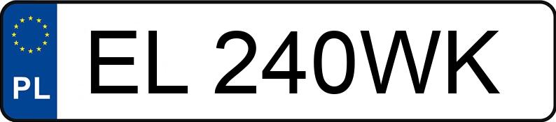 Numer rejestracyjny EL 240WK posiada DACIA Duster 1a serie - EL240WK Numer rejestracyjny EL 240WK posiada DACIA Duster 1a serie - EL240WK