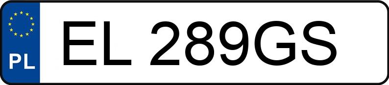 Numer rejestracyjny EL 289GS posiada MERCEDES-BENZ C 200 - EL289GS