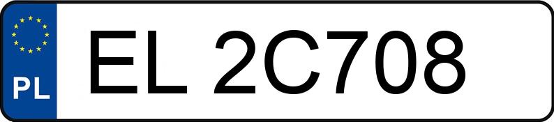 Numer rejestracyjny EL 2C708 posiada CITROEN C4 CACTUS - EL2C708
