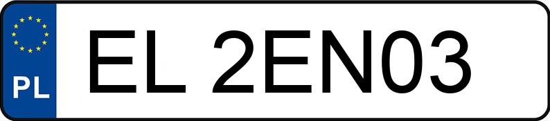Numer rejestracyjny EL 2EN03 posiada RENAULT ARKANA E-TECH - EL2EN03 Numer rejestracyjny EL 2EN03 posiada RENAULT ARKANA E-TECH - EL2EN03