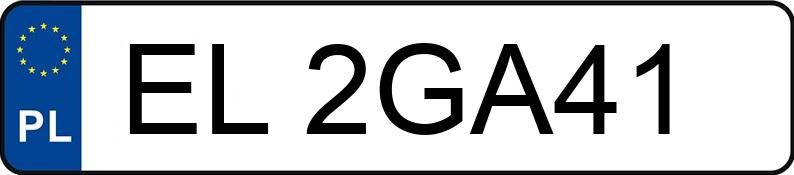 Numer rejestracyjny EL 2GA41 posiada MERCEDES-BENZ GLS 350 d MR`15 E6 X166 4Matic - EL2GA41