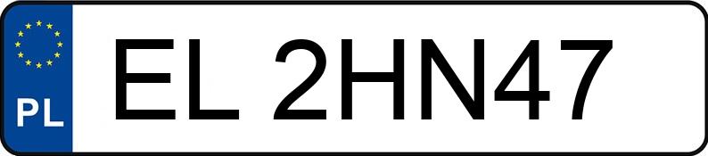 Numer rejestracyjny EL 2HN47 posiada KIA Cee d 1.4 MR`10 E5 Comfort - EL2HN47 Numer rejestracyjny EL 2HN47 posiada KIA Cee d 1.4 MR`10 E5 Comfort - EL2HN47