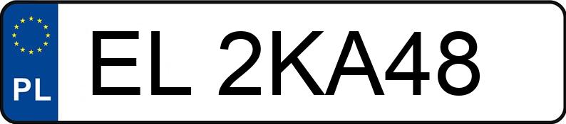 Die Registrierungsnummer EL 2KA48 hat FIAT Seicento 1.1 Kat. MR`98 Sole - EL2KA48