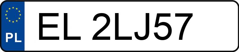 Numer rejestracyjny EL 2LJ57 posiada SKODA Superb III 2.0 TSI MR`20 E6d Style DSG - EL2LJ57