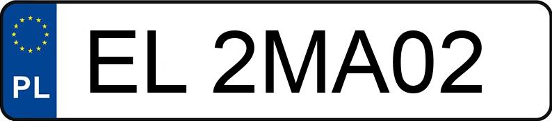 Numer rejestracyjny EL 2MA02 posiada SUZUKI VITARA - EL2MA02 Numer rejestracyjny EL 2MA02 posiada SUZUKI VITARA - EL2MA02