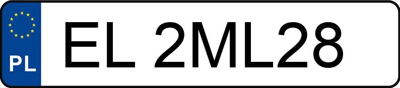 Numer rejestracyjny EL 2ML28 posiada AUDI A7 Sportback Quattro 3.0 TDi MR`15 E6 4G competition Tiptronic - EL2ML28