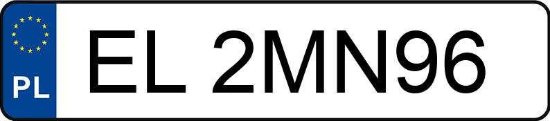 Numer rejestracyjny EL 2MN96 posiada MAZDA 3 - 2.0 MR`24 E6 Homura AWD - EL2MN96 Numer rejestracyjny EL 2MN96 posiada MAZDA 3 - 2.0 MR`24 E6 Homura AWD - EL2MN96