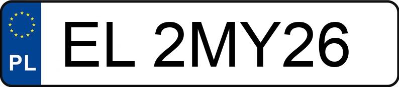 Numer rejestracyjny EL 2MY26 posiada LAND ROVER RANGE ROVER VELAR LY - EL2MY26 Numer rejestracyjny EL 2MY26 posiada LAND ROVER RANGE ROVER VELAR LY - EL2MY26