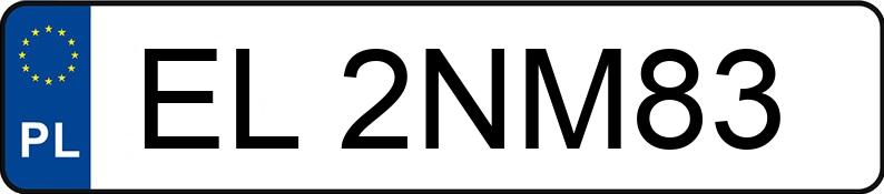 Numer rejestracyjny EL 2NM83 posiada CADILLAC CT6 - EL2NM83 Numer rejestracyjny EL 2NM83 posiada CADILLAC CT6 - EL2NM83