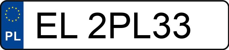 Numer rejestracyjny EL 2PL33 posiada VOLVO XC 60 2.0 B6 MILD HYBRID MR`21 E6 Light Armoured AWD Getr - EL2PL33