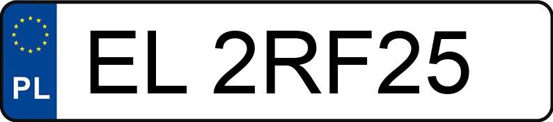 Numer rejestracyjny EL 2RF25 posiada TOYOTA Corolla 1.8 Hybrid MR`23 E6d Comfort+Tech e-CVT - EL2RF25