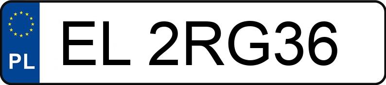 Numer rejestracyjny EL 2RG36 posiada BMW 330 Diesel Mild Hybrid MR`22 E6d/e G20 xDrive Steptronic - EL2RG36