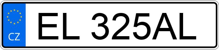 Numer rejestracyjny EL325AL posiada BMW 330e