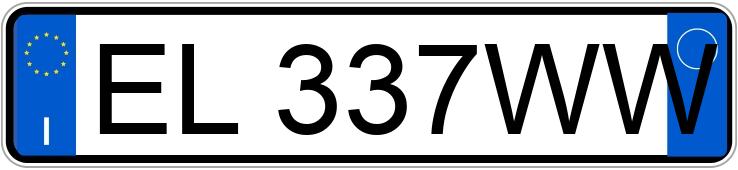 Numer rejestracyjny EL337WW posiada VOLKSWAGEN Polo 5a serie Numer rejestracyjny EL337WW posiada VOLKSWAGEN Polo 5a serie