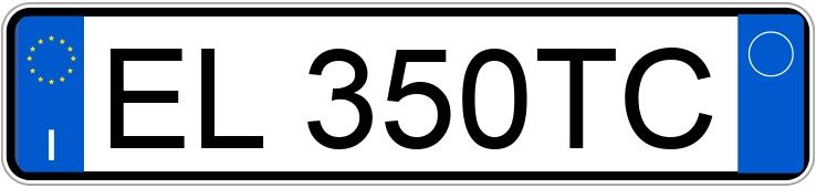 Numer rejestracyjny EL350TC posiada OPEL Astra 4a serie