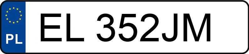 Numer rejestracyjny EL 352JM posiada MITSUBISHI CANTER FB 631/F 2.8 DIESEL - EL352JM Numer rejestracyjny EL 352JM posiada MITSUBISHI CANTER FB 631/F 2.8 DIESEL - EL352JM
