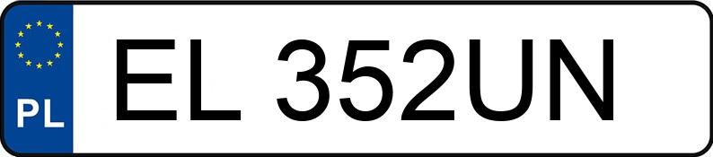 Numer rejestracyjny EL 352UN posiada OPEL CORSA - EL352UN Numer rejestracyjny EL 352UN posiada OPEL CORSA - EL352UN