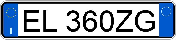 Numer rejestracyjny EL360ZG posiada VOLKSWAGEN Golf 6a serie Numer rejestracyjny EL360ZG posiada VOLKSWAGEN Golf 6a serie