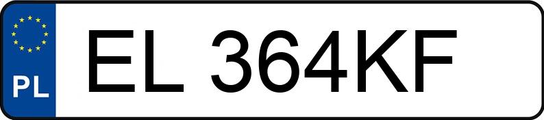 Numer rejestracyjny EL 364KF posiada VOLKSWAGEN Golf II 1.8 Kat. GL - EL364KF Numer rejestracyjny EL 364KF posiada VOLKSWAGEN Golf II 1.8 Kat. GL - EL364KF