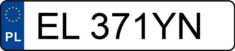 Numer rejestracyjny EL 371YN posiada SUZUKI VITARA - EL371YN