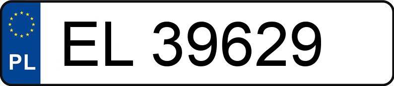 Numer rejestracyjny EL 39629 posiada BMW 728 - EL39629 Numer rejestracyjny EL 39629 posiada BMW 728 - EL39629