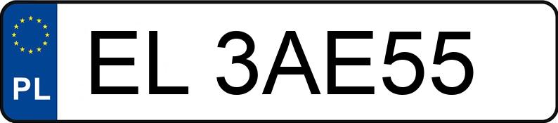 Numer rejestracyjny EL 3AE55 posiada SKODA Octavia III 2.0 TDI-CR MR`13 E5 Elegance DSG - EL3AE55